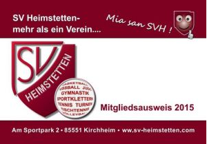 Mitgliedsausweis SVH