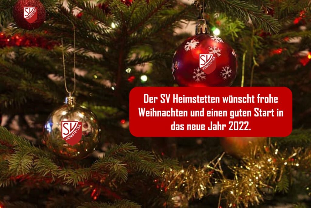 SVH: Fröhliche Weihnachten und einen gesunden Start in das neue Jahr 2022!