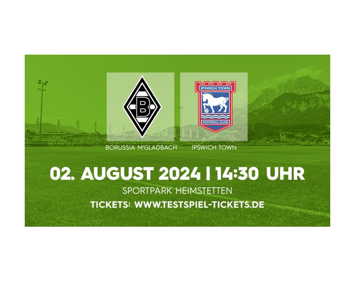 Tickets zum Spiel Borussia Mönchengladbach gegen Ispwich Town hier erhältlich