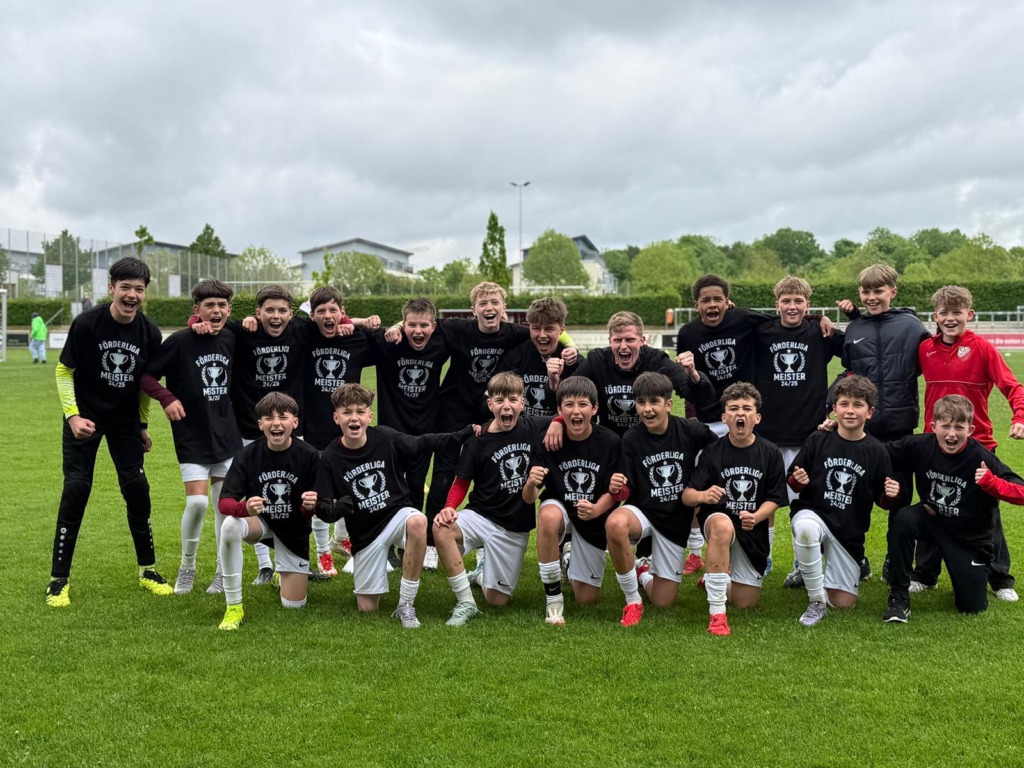 U13-Junioren: Zwei Jahrgänge, ein Thron